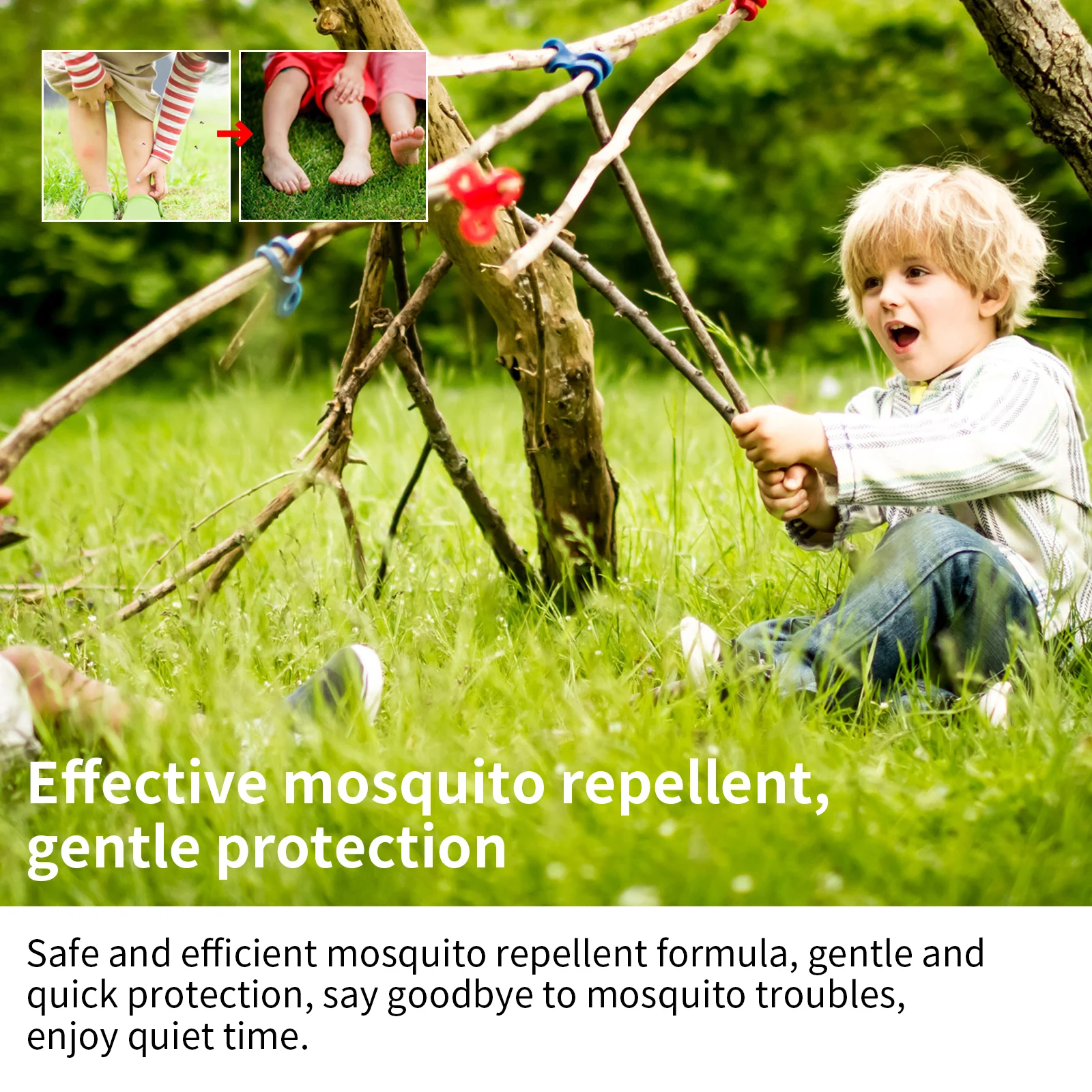 Mosquito Repellent Spray DEET-Free 50ml Plant Extract Formula Gentle Protection 5 mosquito repellent spray deet free 50ml moo 65gg8cwp desc 5